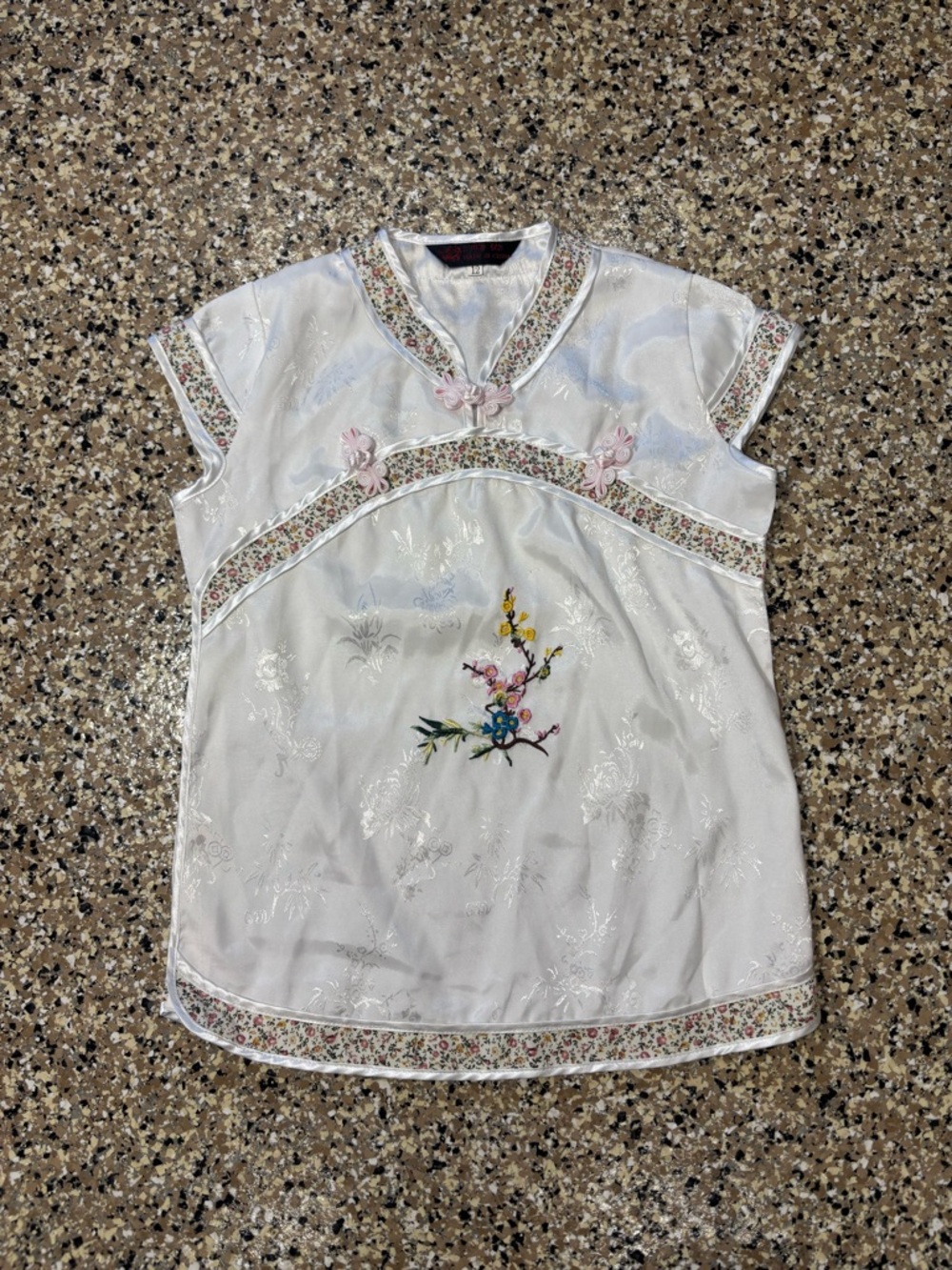 Silk Chinese top